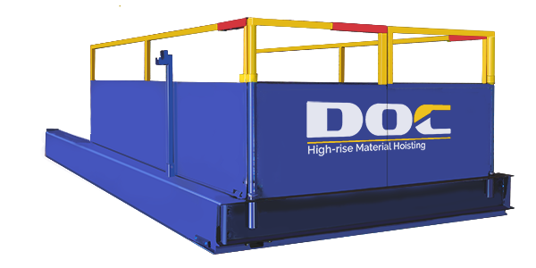 High-Rise Construction Loading Platform